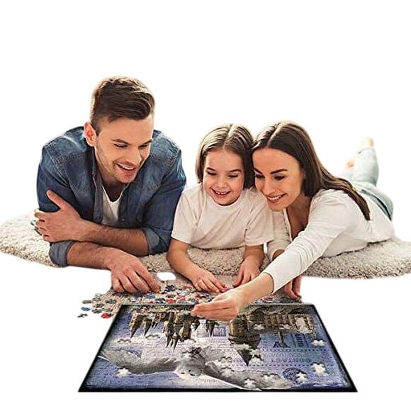 Harry Potter Hogwarts & Hedwig Prime 3D Puzzle 500pc 24"x18" New Sealed - Picture 2 of 4